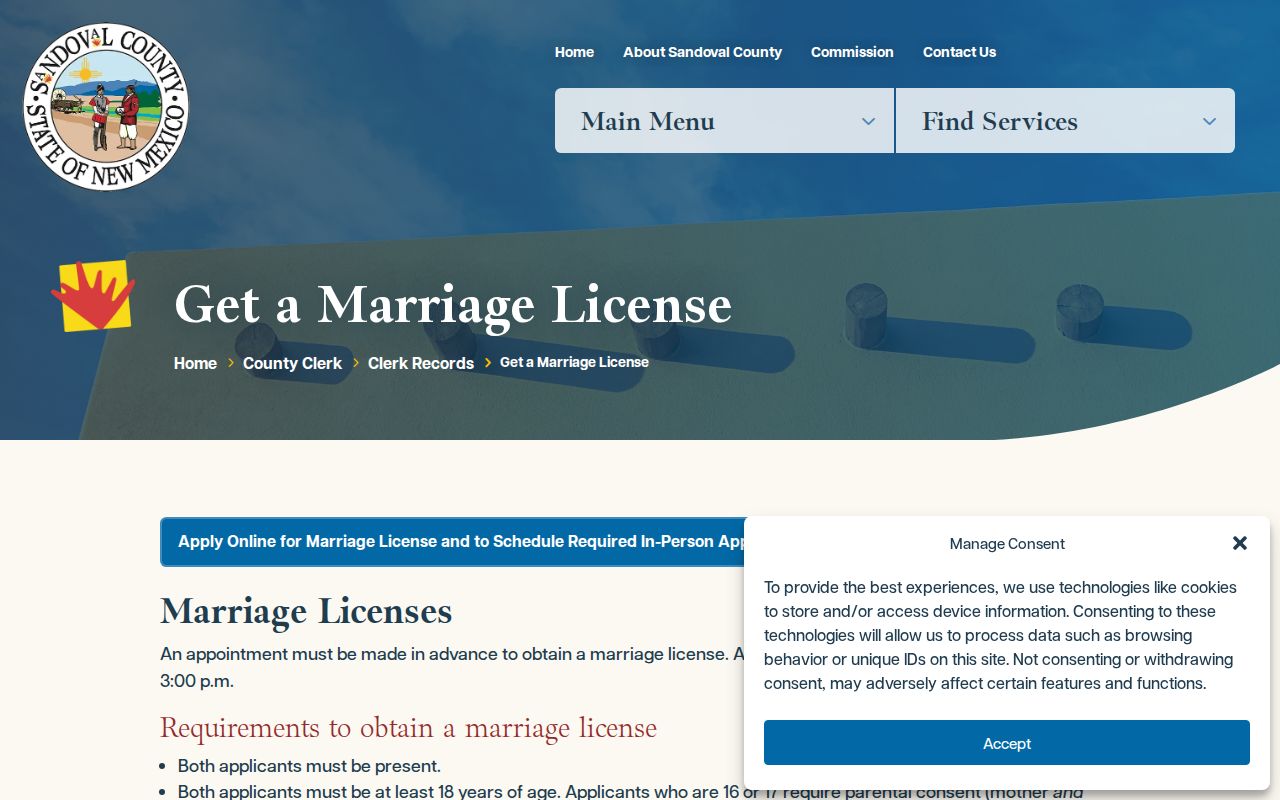 Rio Rancho previous residents research through Sandoval County marriage-record copies